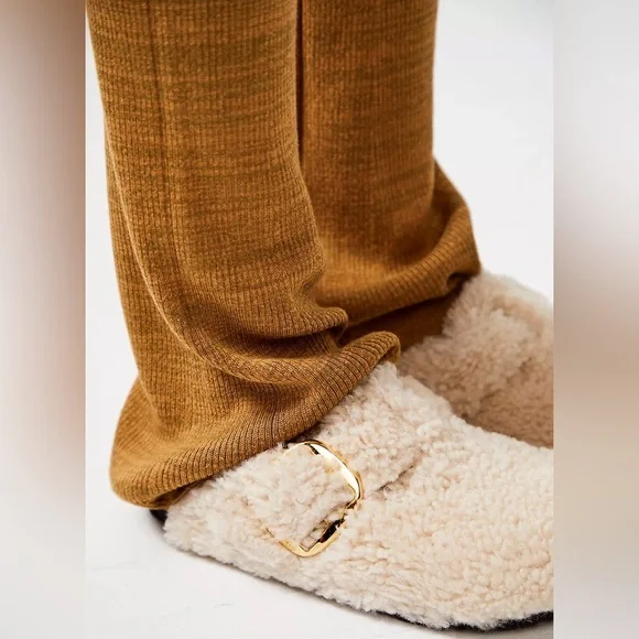 New Birkenstock Boston Big Buckle Teddy Shearling Clogs - Picture 5 of 14